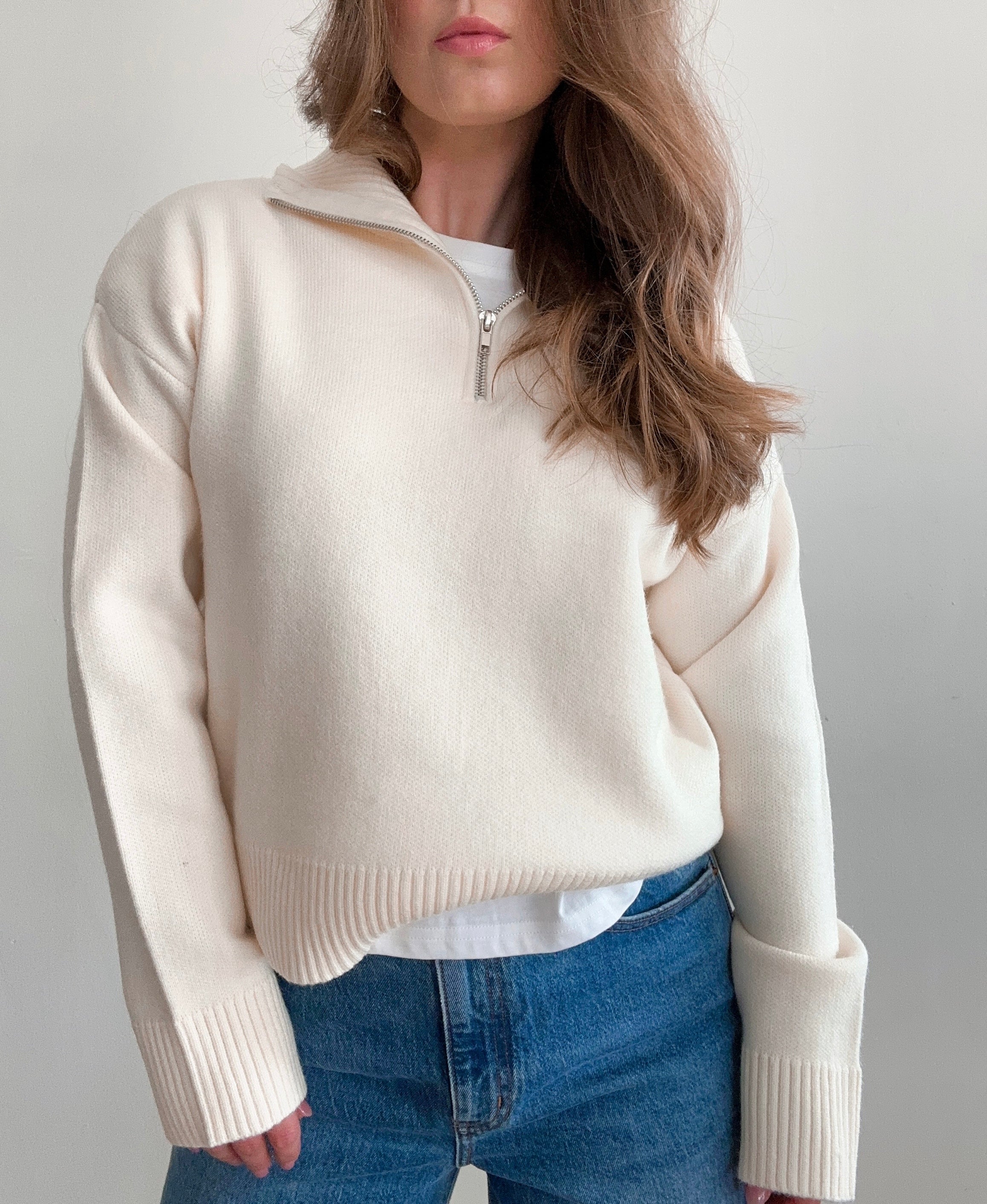Cream Pullover