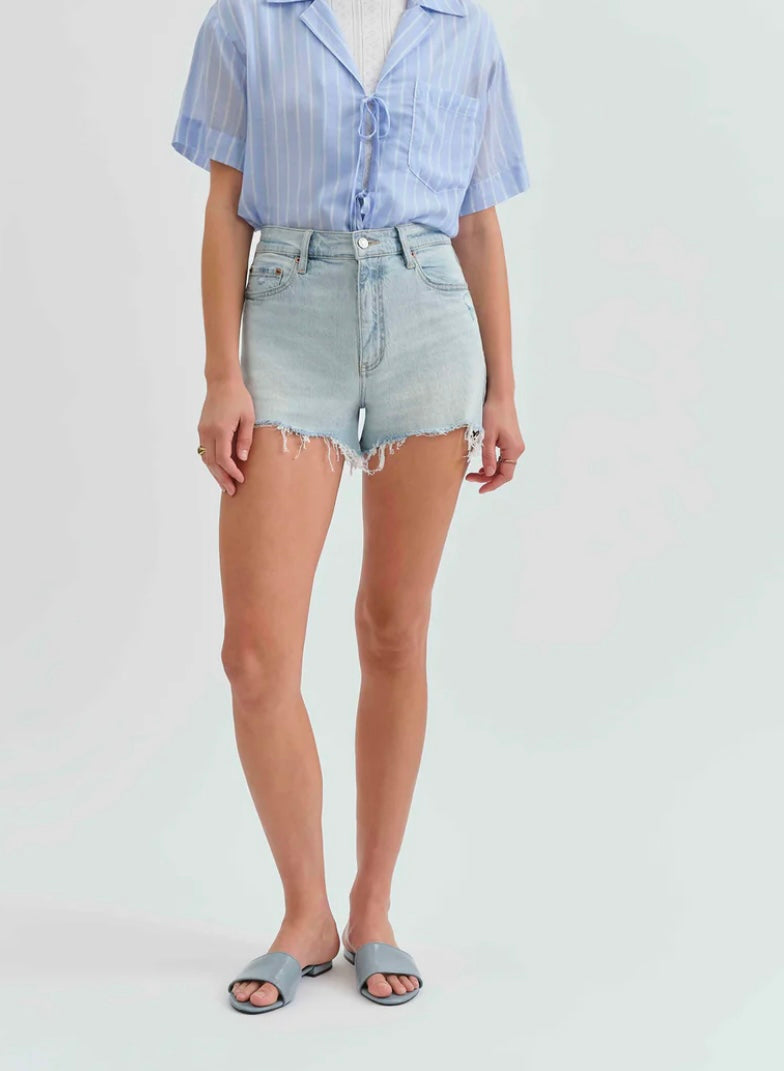 DAZE denim Trouble Maker shorts in Gifted Vintage