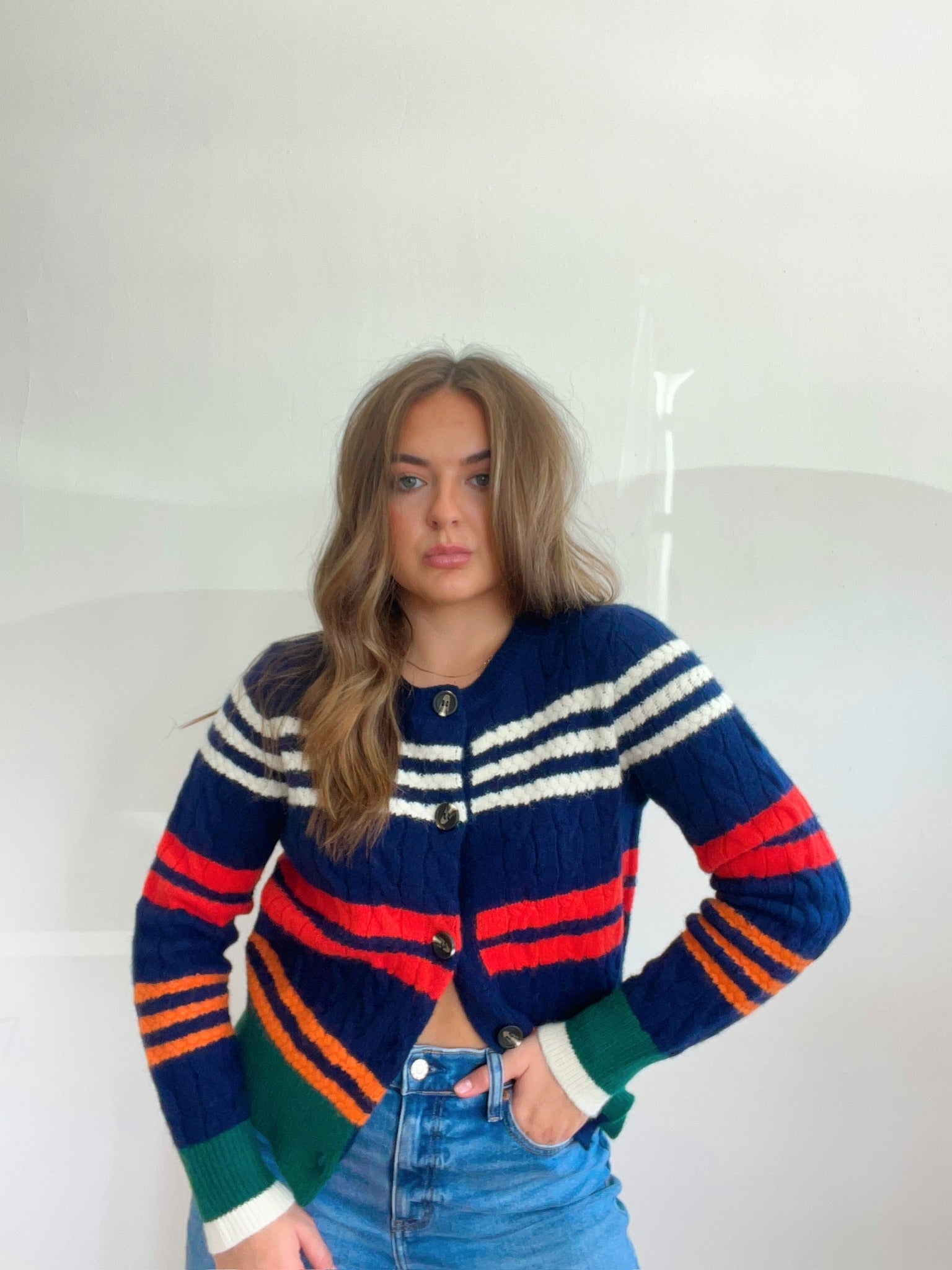 Cable Cardigan