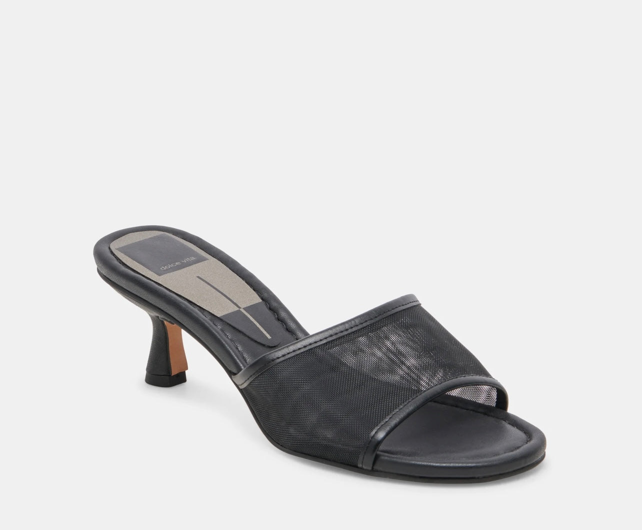 Meeza Onyx Mesh Heel No no