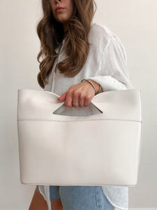 Jillian Tote Bag In Ivory